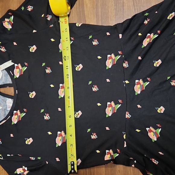 Matilda Jane Black Pep in Your Step Pelplum Top - Picture 8 of 8